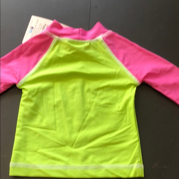 Flap Happy Girls Baby UPF50+Graphic Rash Guard NWT - Picture 7 of 9
